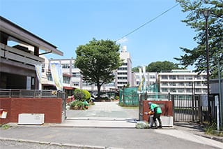 永田中学校…約500M